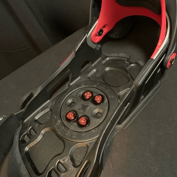 💥Bent Metal Binding Works “Transfer” Snowboard Bindings Large Mervin LibTech 💥 - Picture 4 of 14